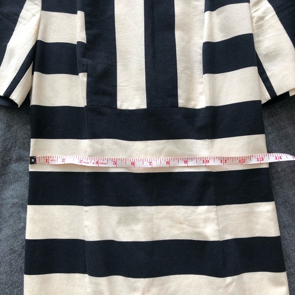 Gerolamo Business Casual Dress Black/White - Picture 6 of 7